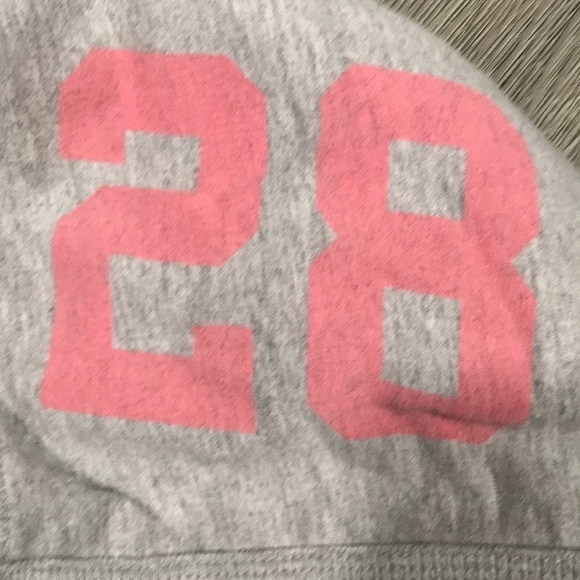 Disney Parks Minnie Mouse Gray Screen Pink French Terry Pullover Hoodie size M - Picture 6 of 10